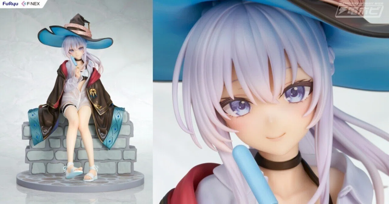 こちらを見つめる可愛らしい表情は必見!『魔女の旅々』イレイナがあず こちらを見つめる可愛らしい表情は必見!『魔女の旅々』イレイナがあず
