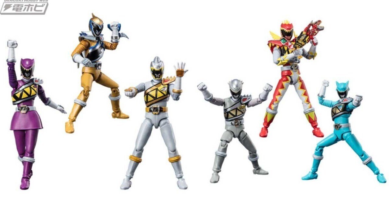 獣電戦隊キョウリュウジャー』食玩アクションフィギュア「SHODO SUPER