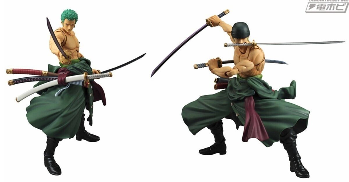 ONE PIECE』より、ヴァリアブルアクションヒーローズ ロロノア ONE PIECE』より、ヴァリアブルアクションヒーローズ ロロノア