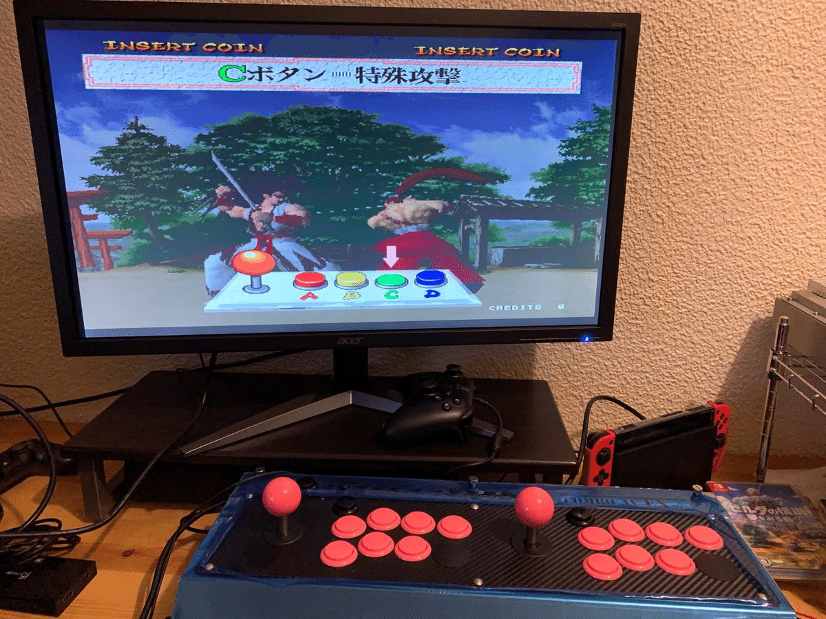 自宅でハイパーネオジオ64(COMBO AV EX+)|メテオ(仮) 自宅でハイパーネオジオ64(COMBO AV EX+)|メテオ(仮)