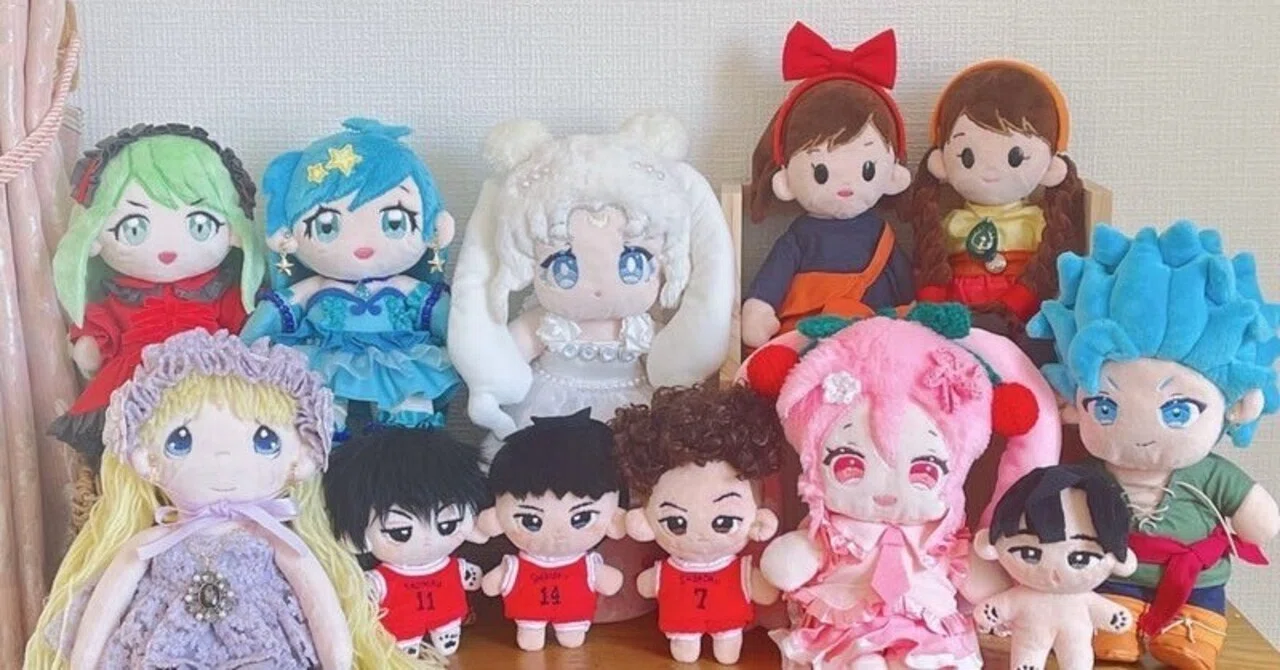 自己紹介と今まで作った推しぬい、動物ぬいぐるみ、あみぐるみ｜SYG