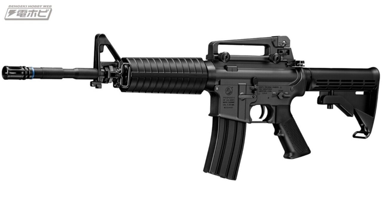 東京マルイから「M4A1」の電動ガンが14歳以上推奨のRシリーズに登場