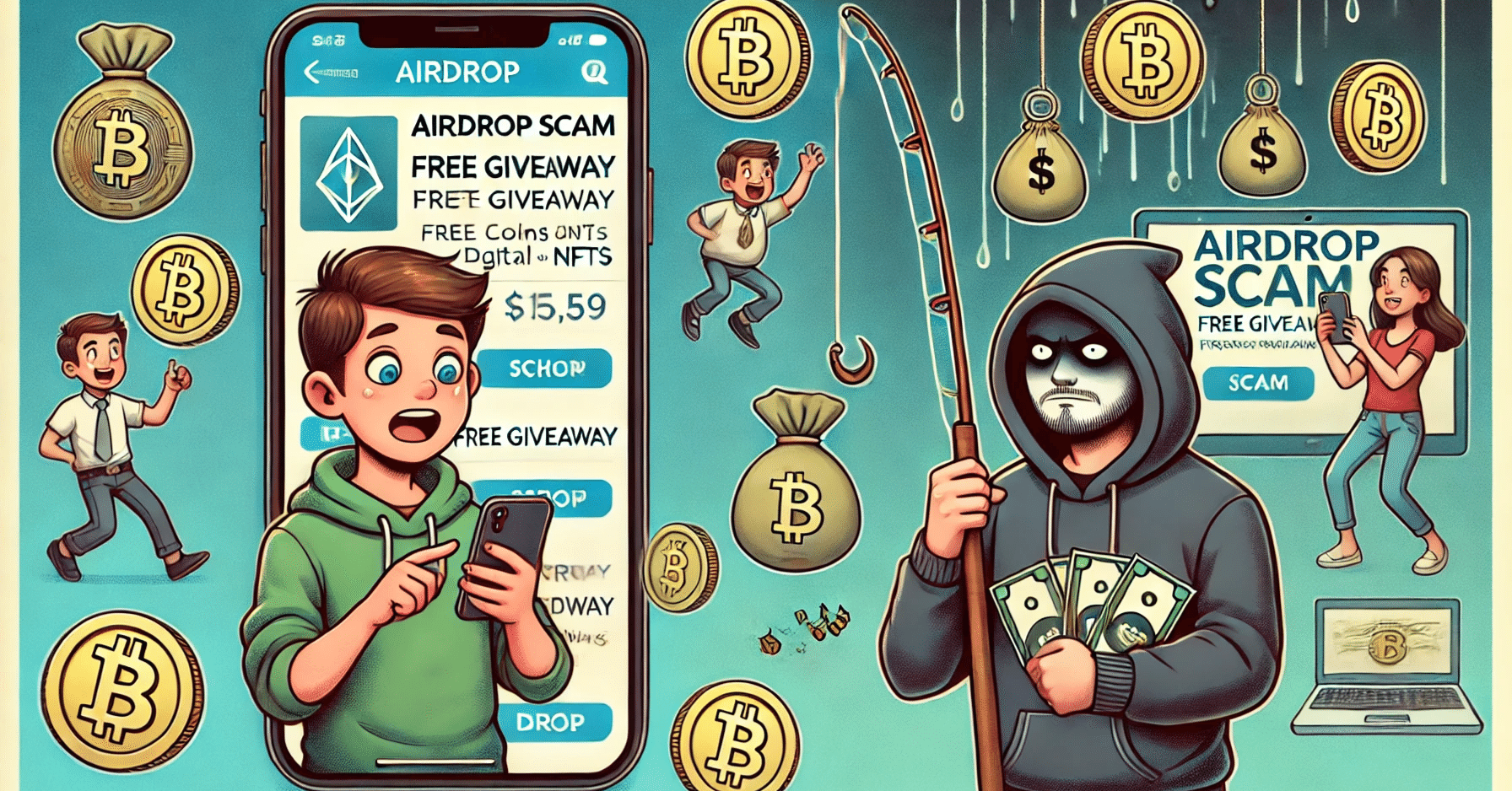 エアドロップ詐欺って何？｜あみきん💗ドイツ語の散歩道