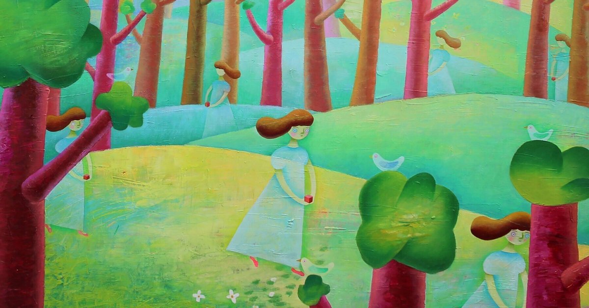 絵画 坂井みな 油絵 【公式通販】