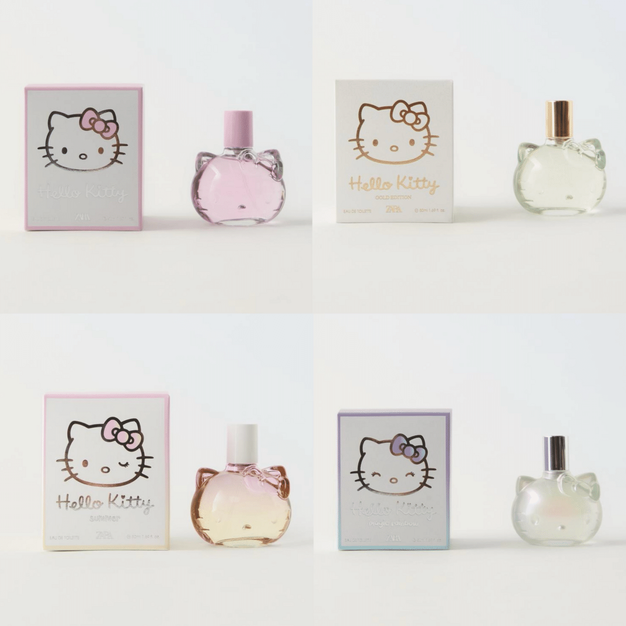 前回即完売のZARAキティコラボ香水が再販！🎀｜ちゃんきてぃ