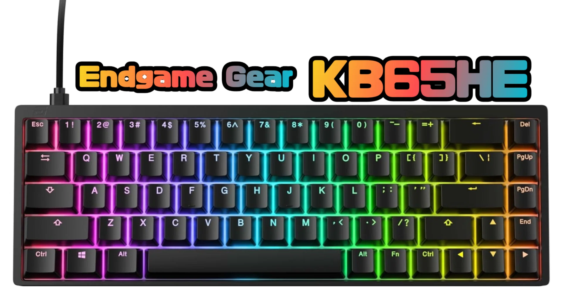 気になるガジェット】ラピッドトリガーキーボード Endgame Gear KB65HE