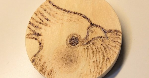 YK様の気持ち(ウッド バーニング法) YK様の気持ち(ウッド バーニング法) YK様の気持ち(ウッド バーニング法)