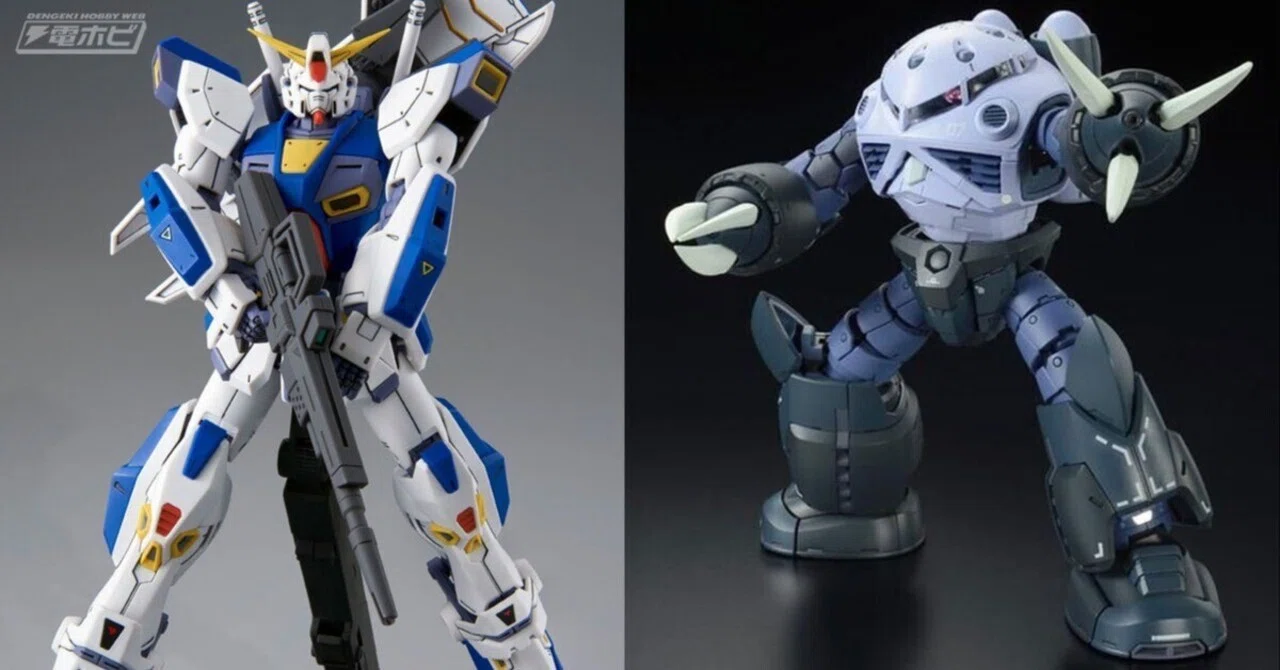 ガンプラ「RG 量産型ズゴック」と「MG ガンダムF90」の再販2次受注が