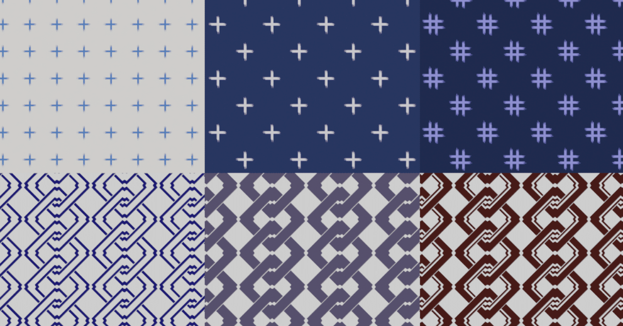 プロシージャルテクスチャ 和柄05 Blend Cc0 Mitsuda Tetsuo Note