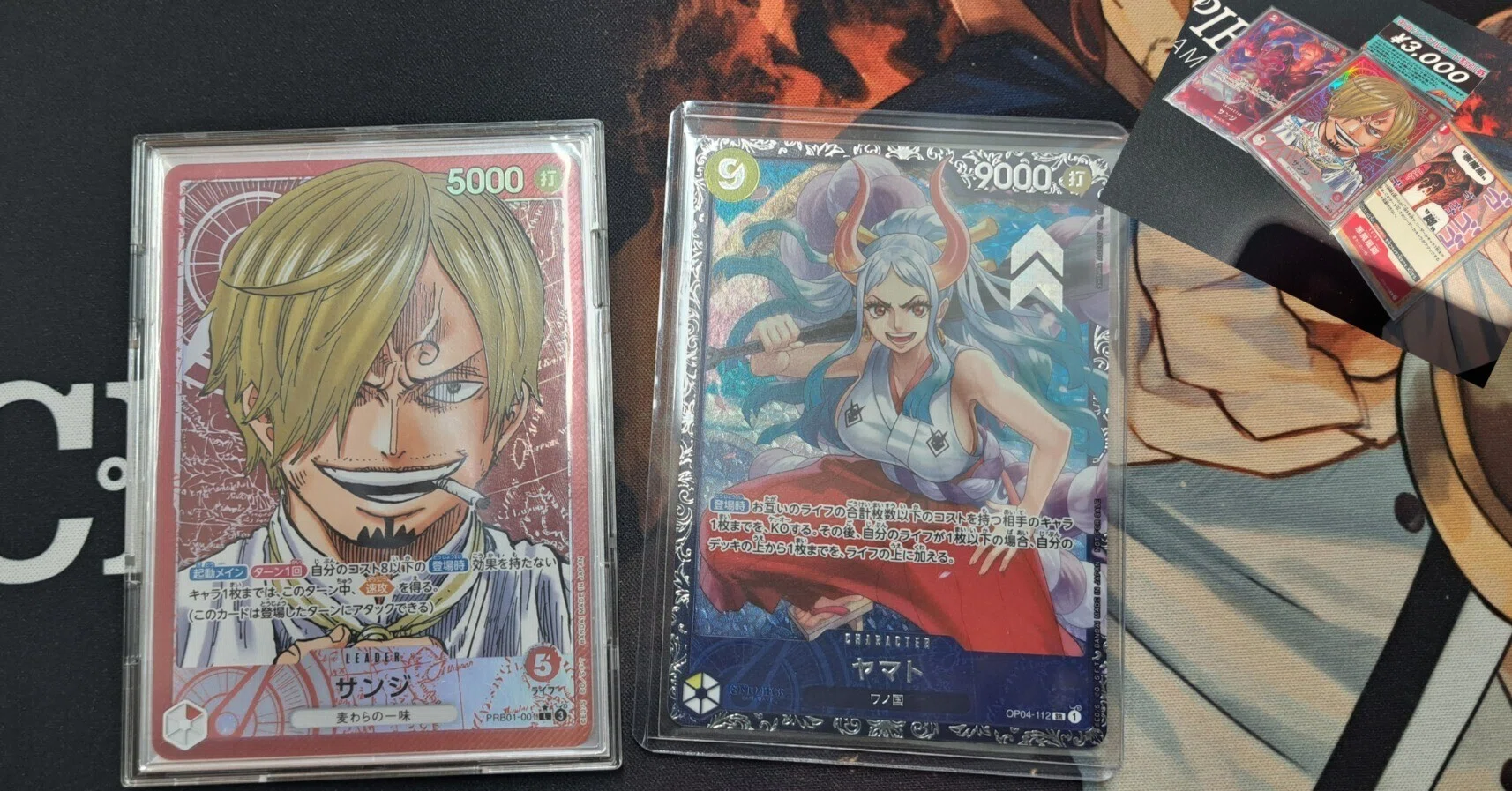 ワンピースカード　フラッグシップ優勝賞品　サンジ　たしぎ フラッグシップ 優勝 サンジ たしぎ サンジ ワンピースカードゲーム