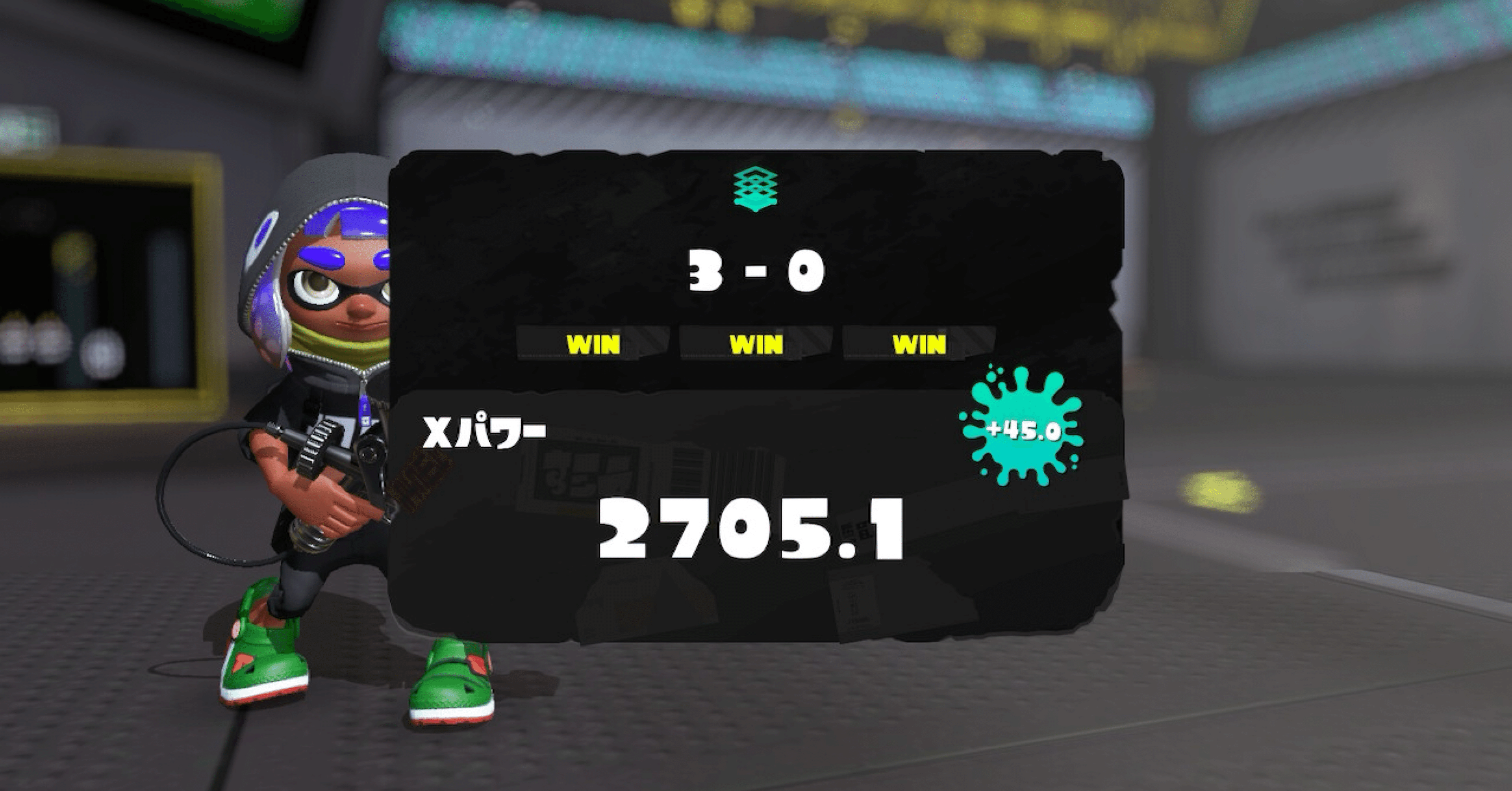 スプラトゥーン3】対人ゲーム経験のない30代OLが銀モデでエリア
