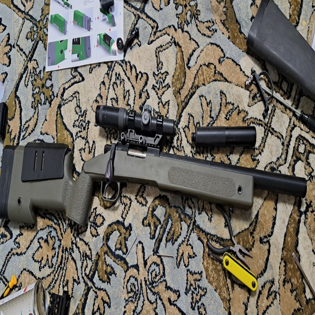 MODEL WORK 模動工坊 M40A3STOCK （VSR-10用ストック) エアガン