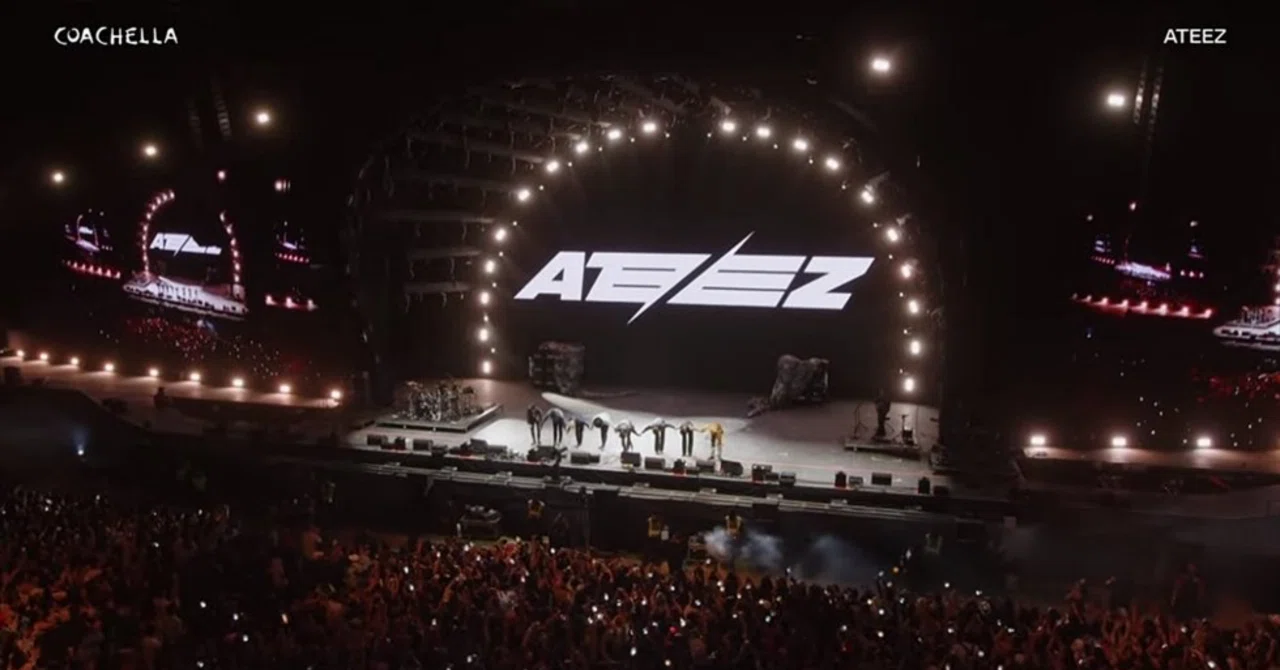 ATEEZ Columbia Coachella DUNE ウィンドブレーカー ATEEZ Design