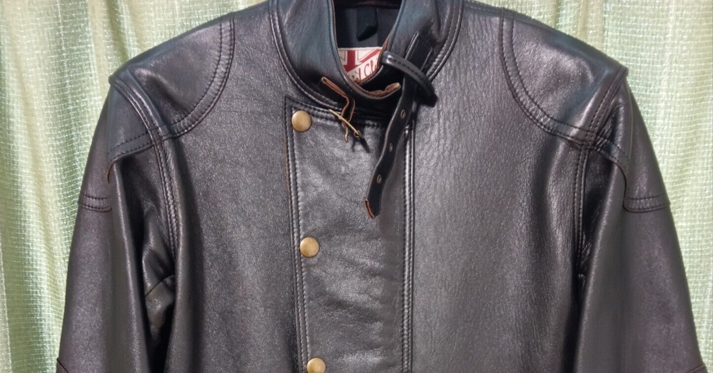 ADDICT CLOTHES AD-09 ULSTER JACKET (シープスキン)｜世界の革ジャン集