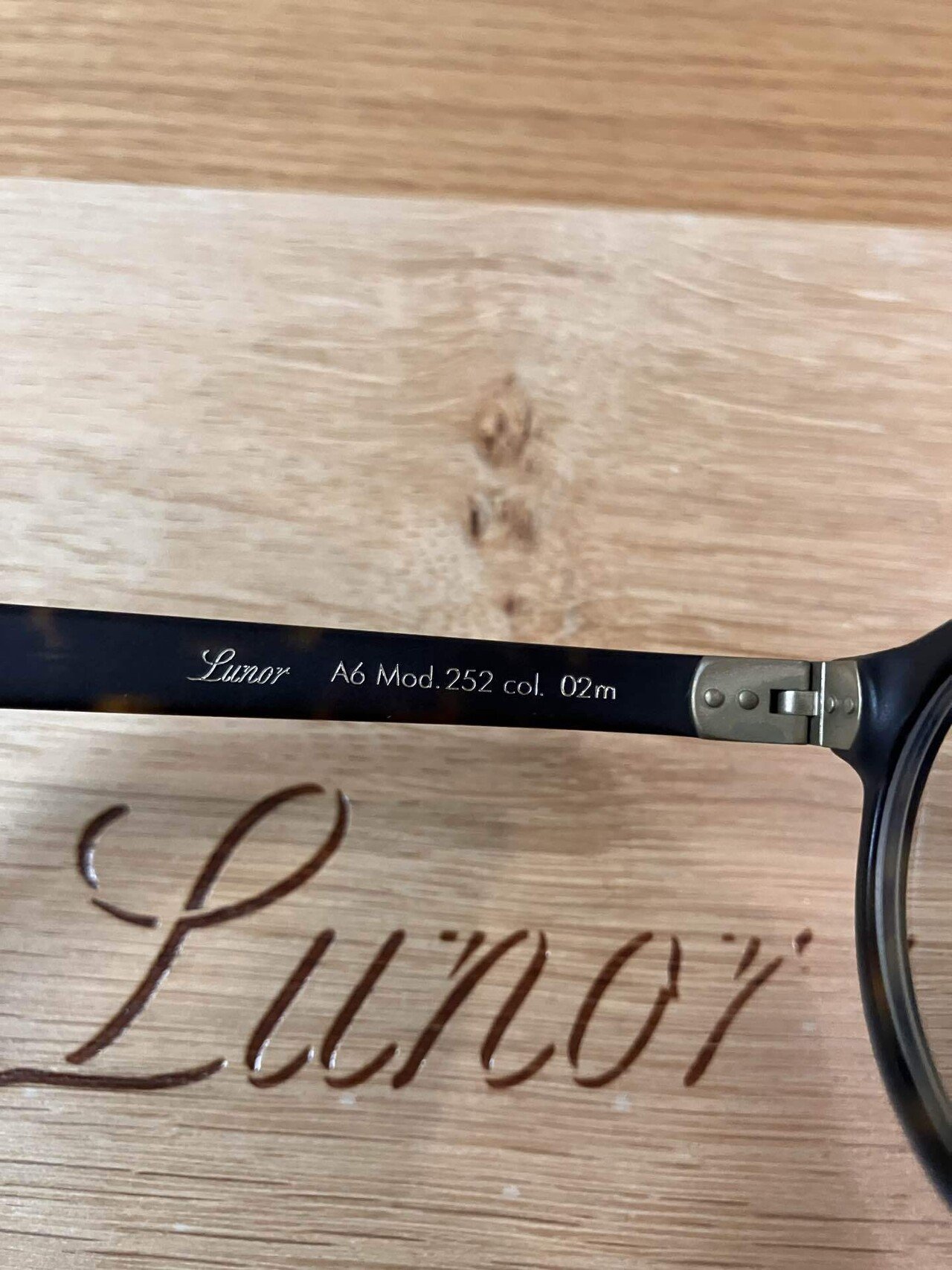 Lunor A6 Mod.252 メガネ 49□18-145 Lunor / A6-252 ￥51,700(込) - ビジュ寺口 ／ 時計