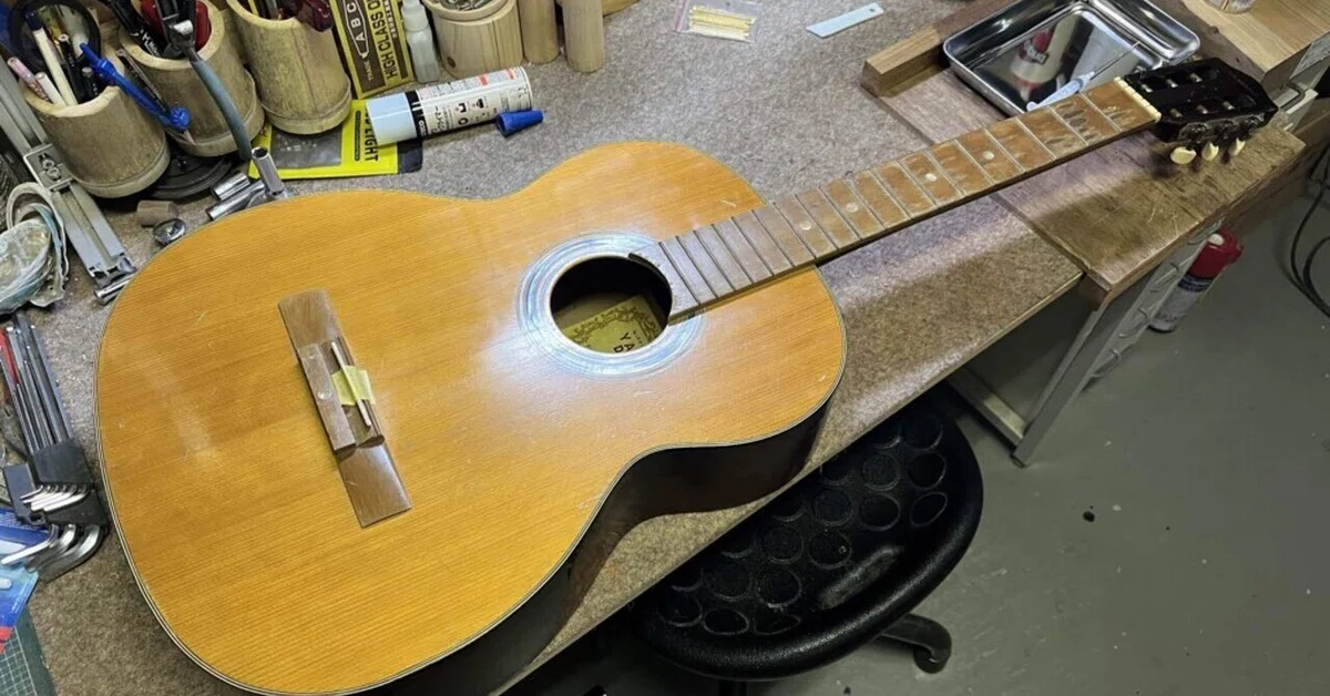 ジャンクギター遊び】YAMAHA Dynamic GUITAR No.S70(1966)その①「入手 