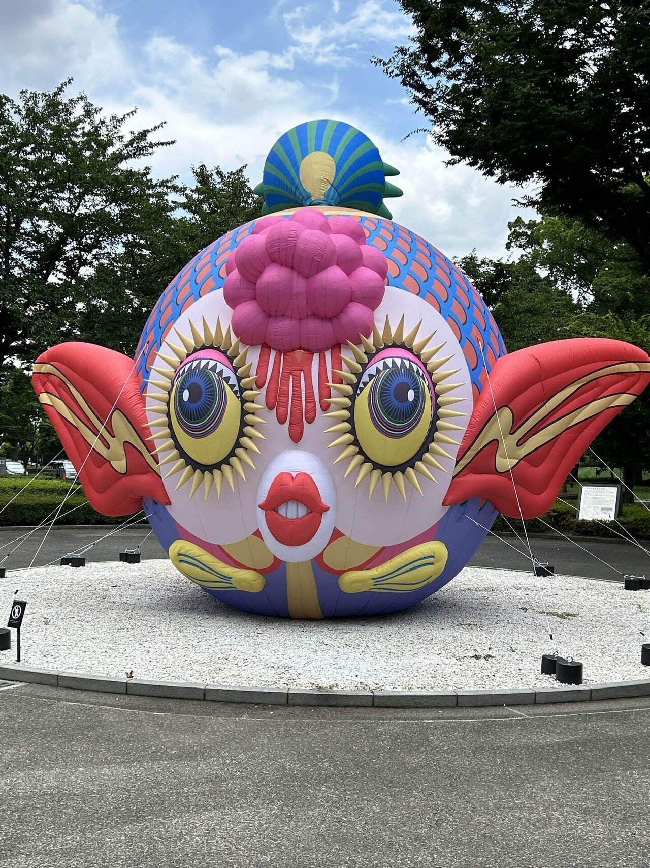 田名網敬一記憶の冒険のTシャツ｜柳の木