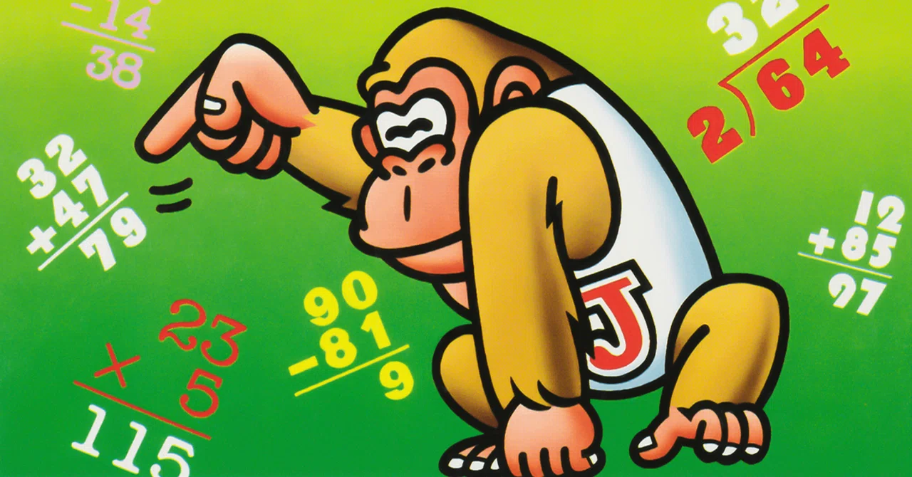 ドンキーコングJR.の算数遊び(1983)|北極羆 ドンキーコングJR.の算数遊び(1983)|北極羆