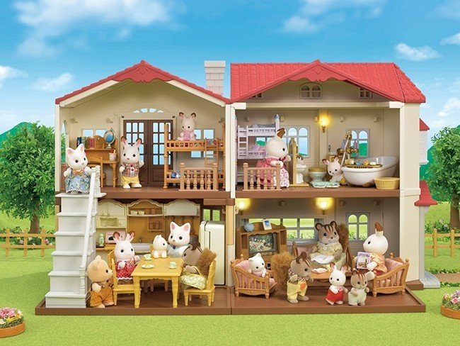 はじめてのシルバニアファミリー(あるいは、間取り好き視点での はじめてのシルバニアファミリー(あるいは、間取り好き視点での