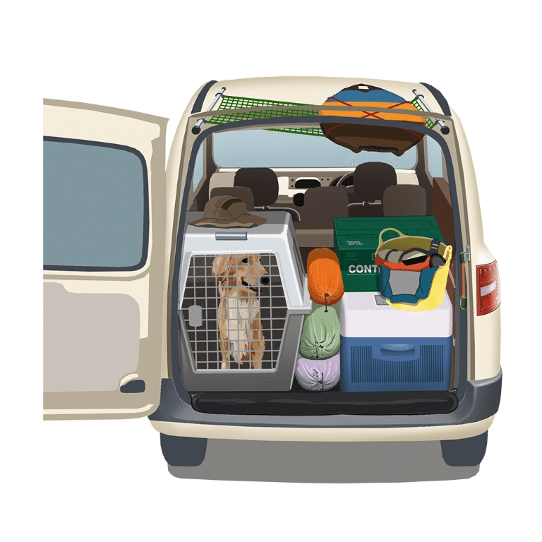エイ出版社ムック本 Outdoor With Dogs扉イラスト 山口オサム Note