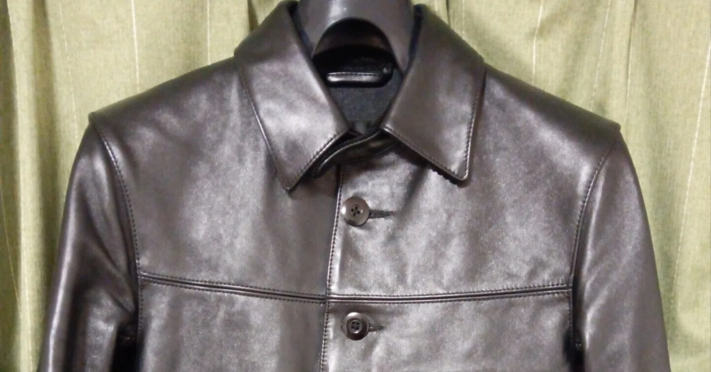 ADDICT CLOTHES ACVM CAR COAT (ホースハイド)｜世界の革ジャン集