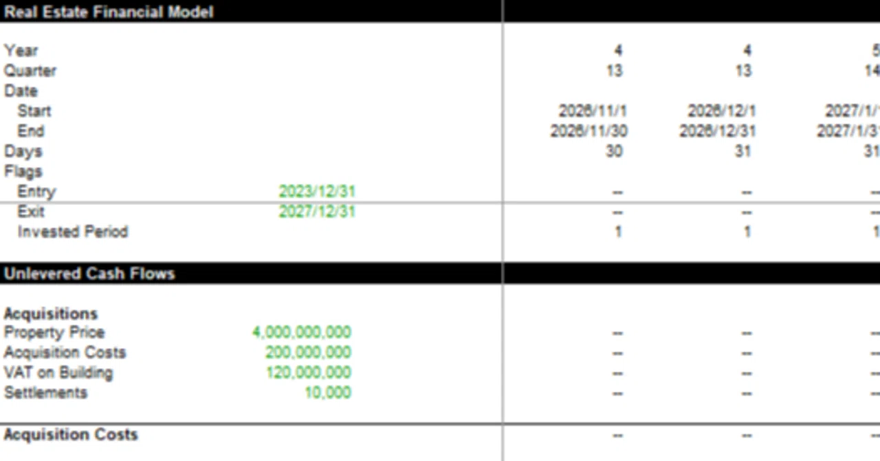 不動産財務モデル⑮Sensitivity Tables(感応度分析)｜investdebater