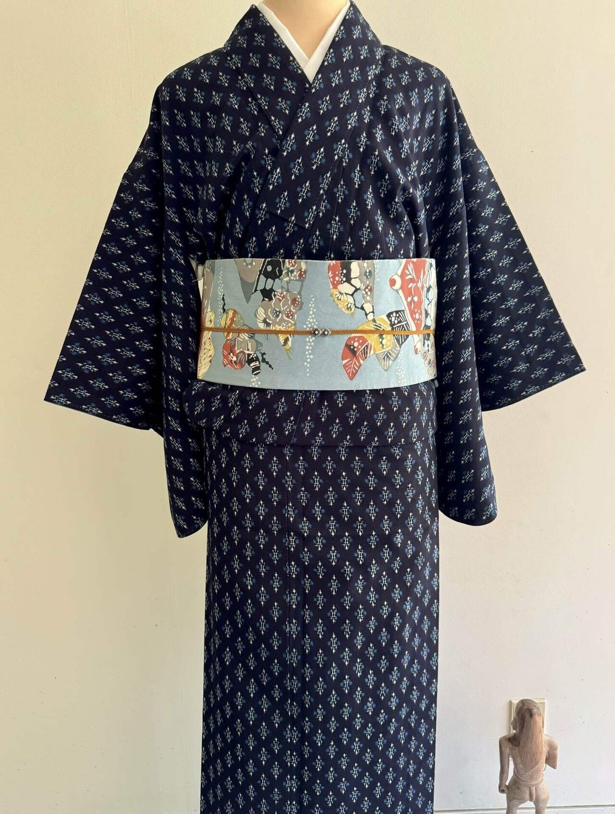 初代森山虎雄作久留米絣着物｜夢吉きもの 