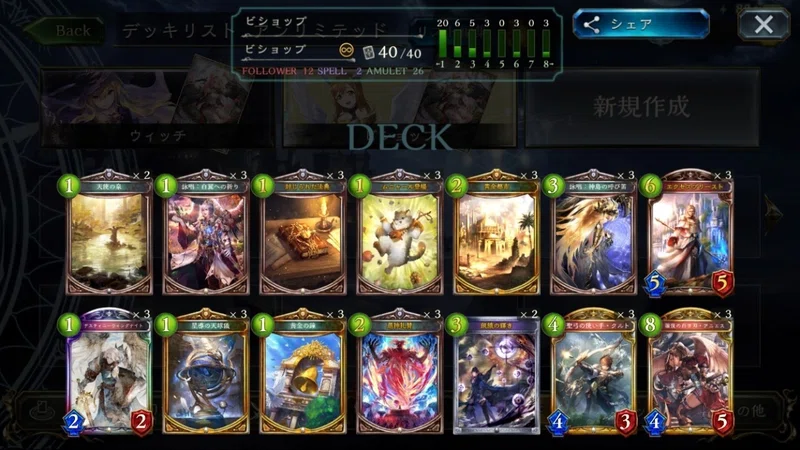 シャドウバース アンリミテッド徹底考察 Vec環境のすべてを書き記す アンリミテッド ゼロ Note