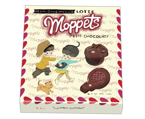 昭和の可愛いチョコ モペットチョコレート トロッコ Note 昭和の可愛いチョコ モペットチョコレート トロッコ Note