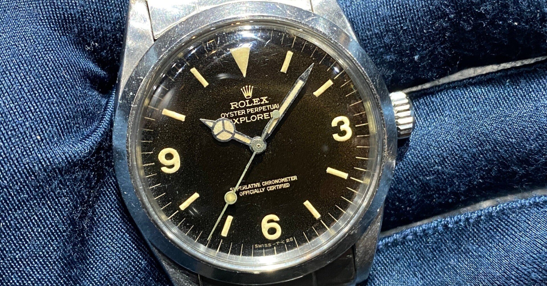 ロレックス 1016 ミラーダイアル ギルトダイアル プラ風防 ROLEX