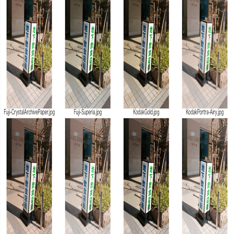 Negative Lab Proのプリセット：カラー写真向け全プリセットを試して