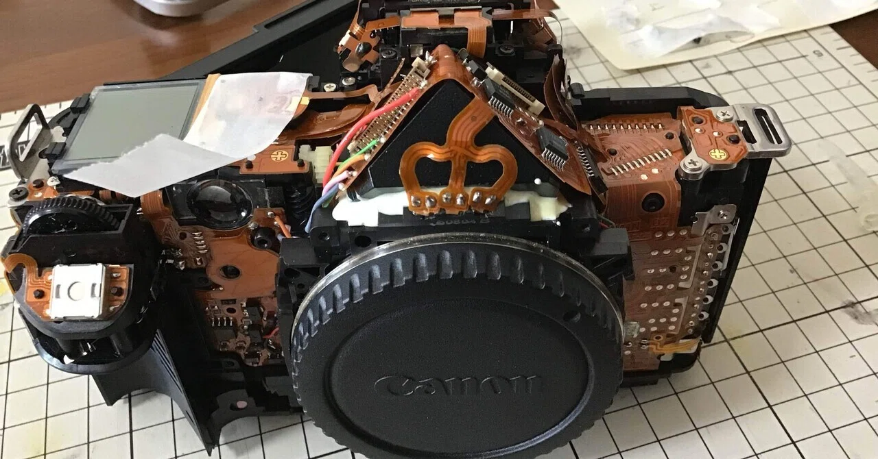 カメラ修理大失敗！EOS55ごめんなさい。｜いちろく📷️