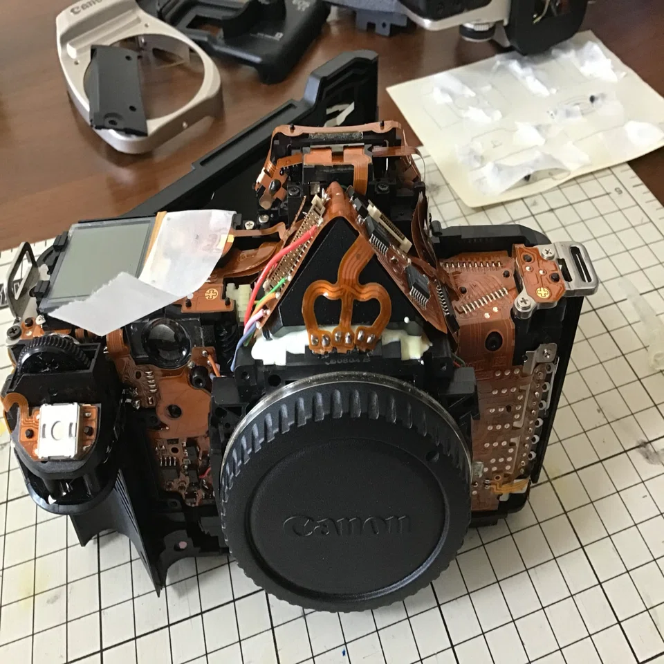 カメラ修理大失敗！EOS55ごめんなさい。｜いちろく📷️