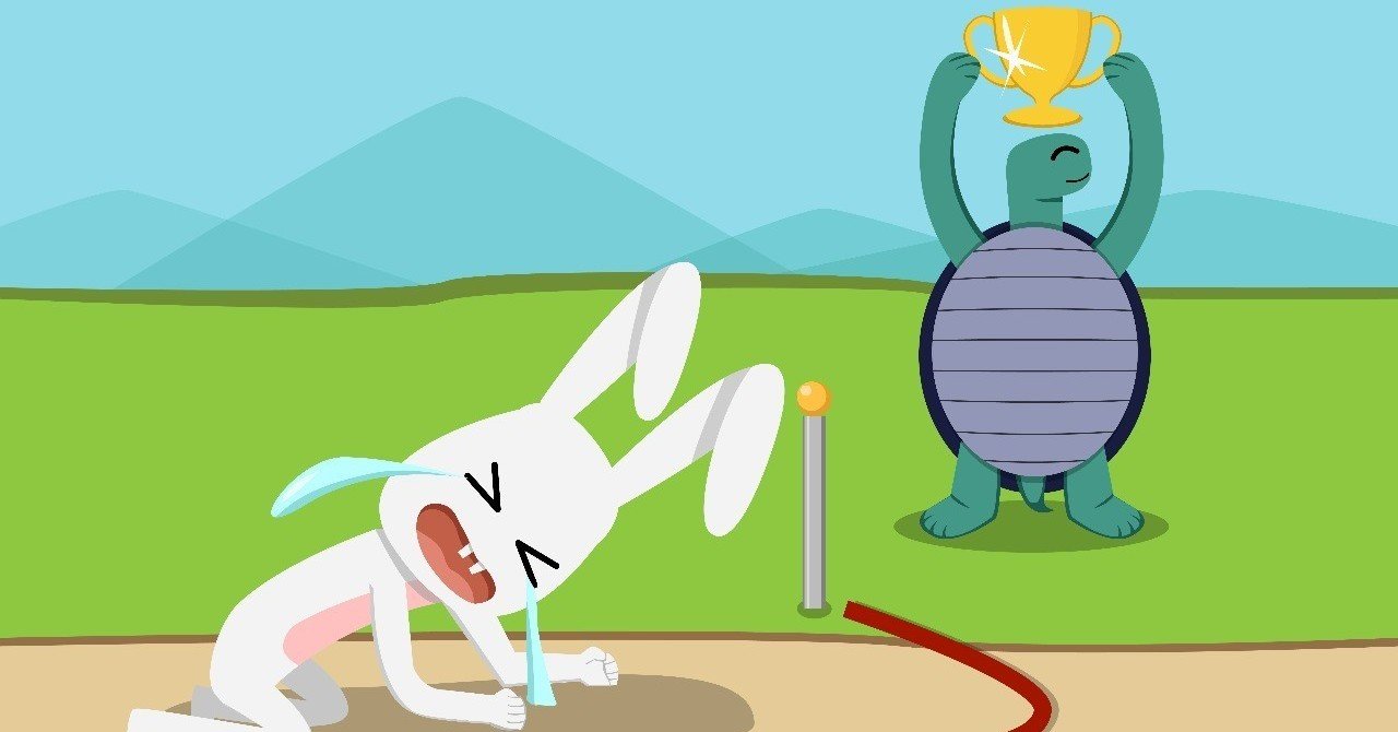 ウサギとカメの話。｜工藤太一／印刷会社二代目／glassy株式会社代表取締役