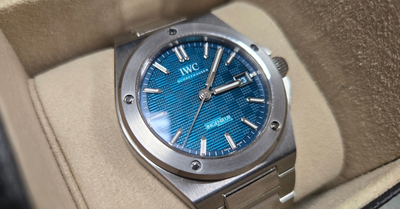 現行 IWC インヂュニア オートマティック 40 純正コマ 2023年 アイ・ダブリュー・シー新作 インヂュニア