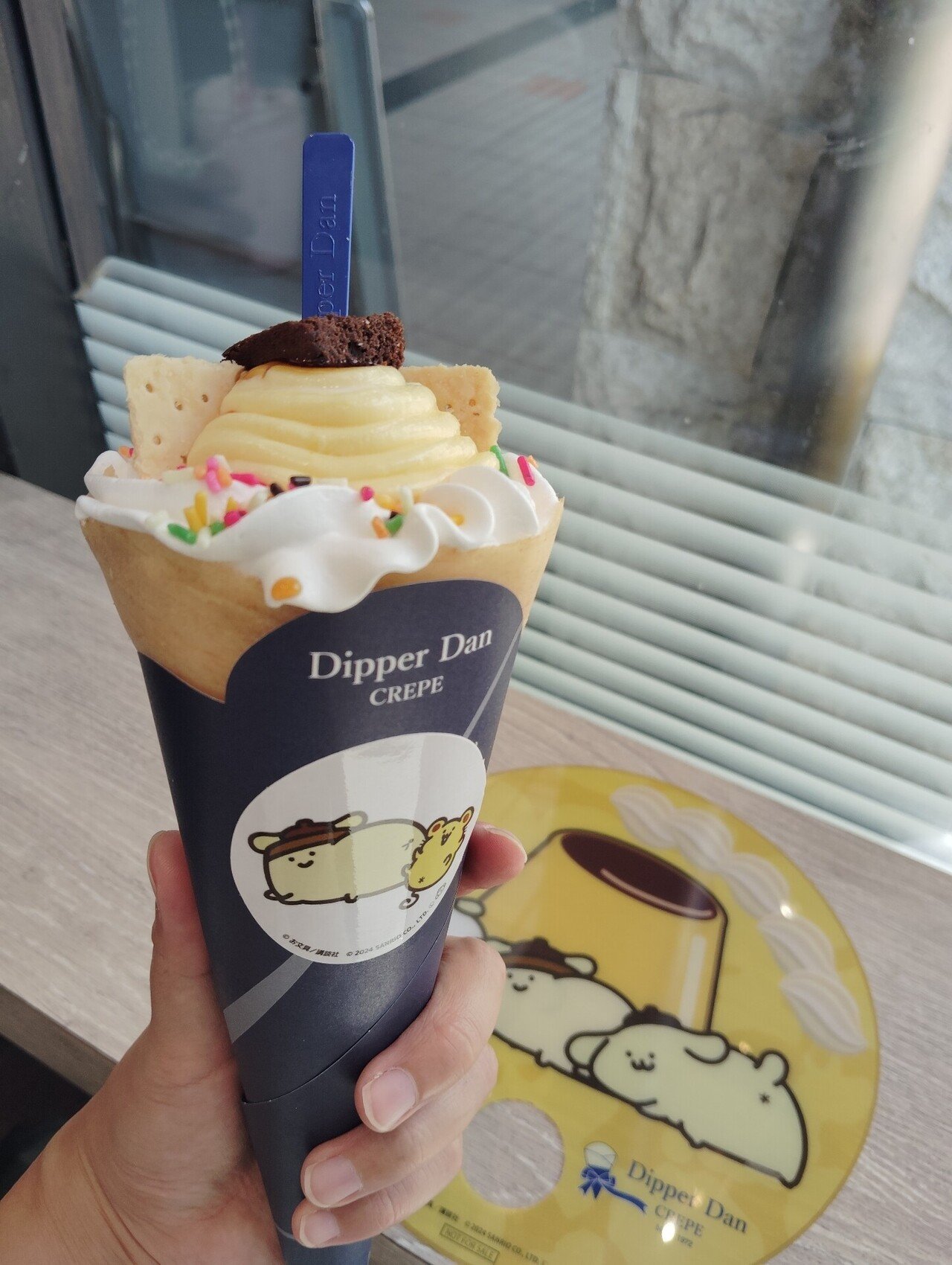 ポムポムプリンクレープ｜りおたろう