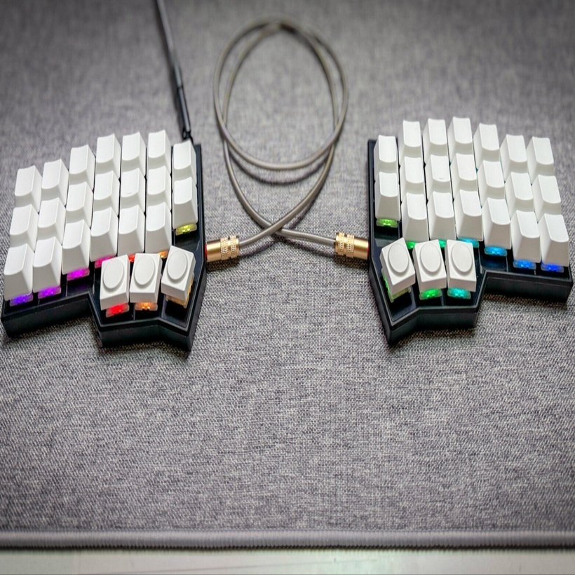 自作キーボード] Corne Cherry v4 ビルドログ｜しょっさん