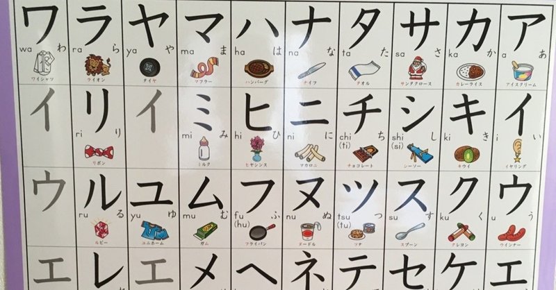 平仮名や片仮名の50音は 46音ではないのか 無名の塾長 ０名からの塾経営記録 Note