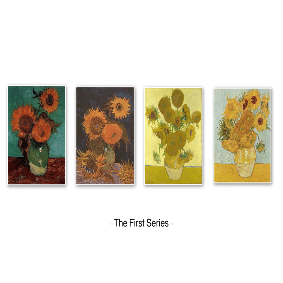 夏の絵画を学ぶ✍🏻ゴッホが描いた7枚のひまわり🌻｜re-musée