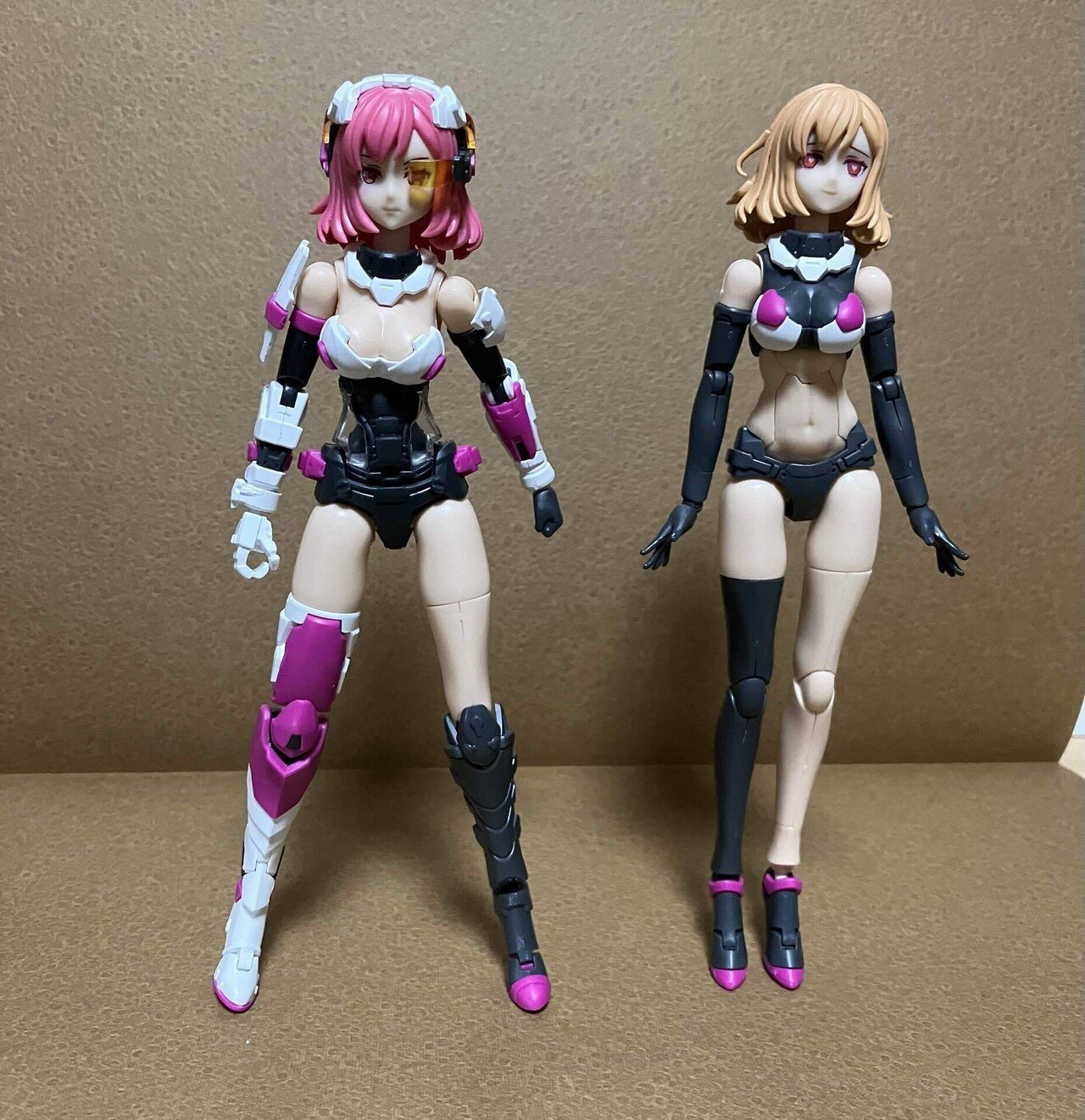 美プラ装甲少女エリザベスをパチ組み（終わり）｜茄子炒め