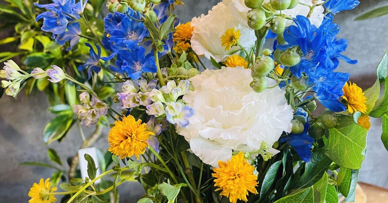 花を束ねる、夏そして秋｜みち