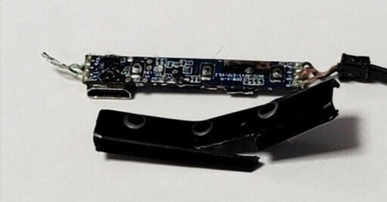 壊れたBluetoothイヤホンを分解してみる｜えぬでんき