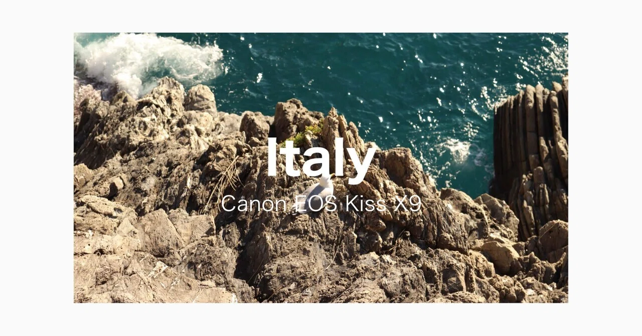 Canon EOS Kiss X9で撮るイタリアの風景 vol.1｜むささび｜インテリア
