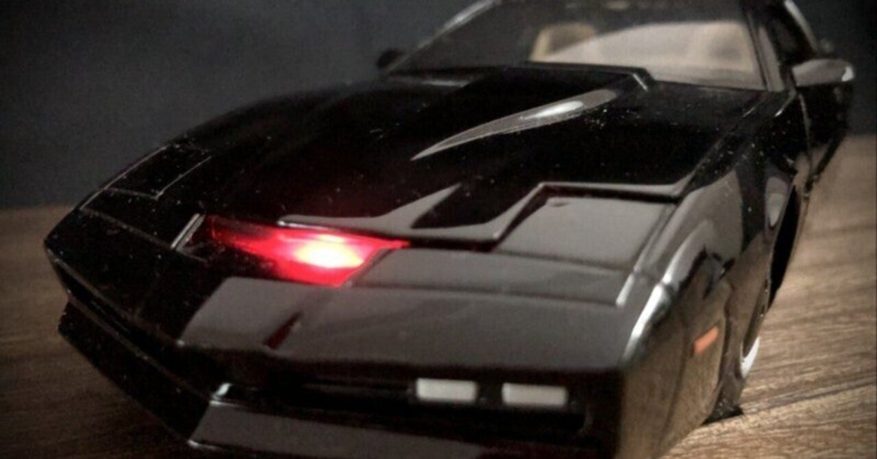 JADATOYS 1/24 ナイトライダー KNIGHT RIDER K.I.T.T.｜てOのミニカー