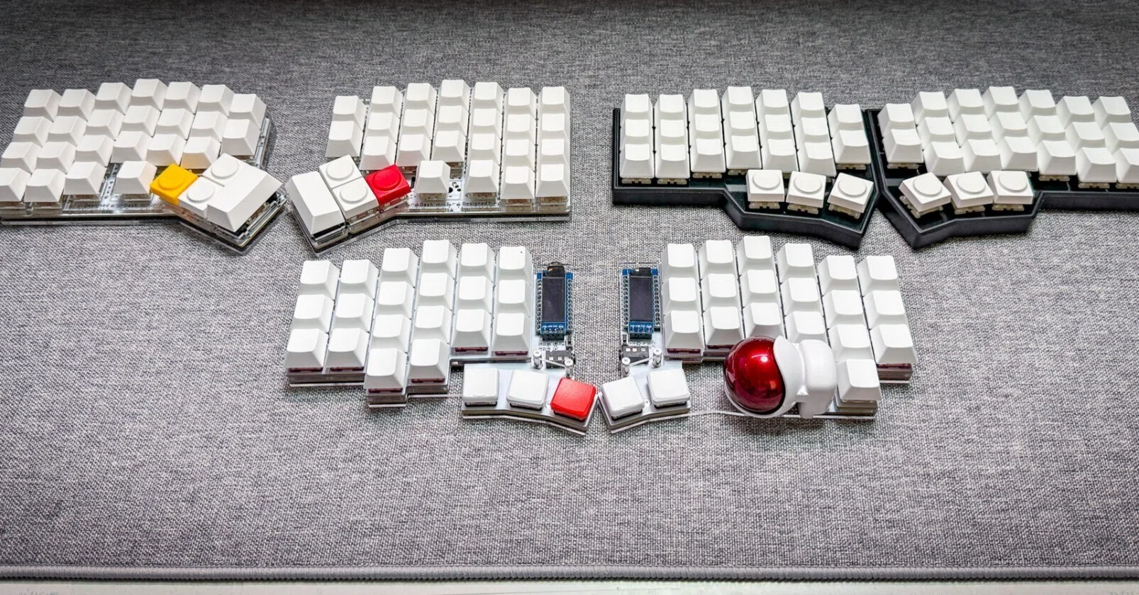 自作キーボード] ここ一ヶ月でのキーボード制作してみた結果｜しょっさん