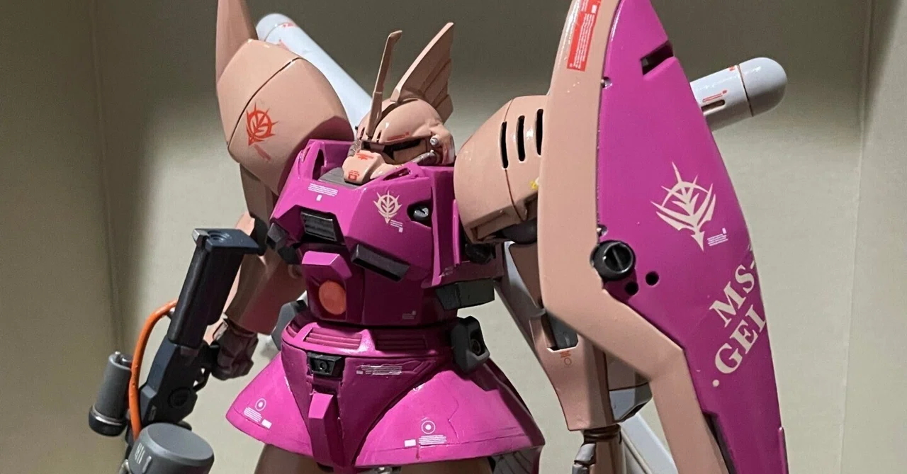 1/144ゲルググマリーネシーマカスタムをつくってみた|こねこなめこ 1/144ゲルググマリーネシーマカスタムをつくってみた|こねこなめこ