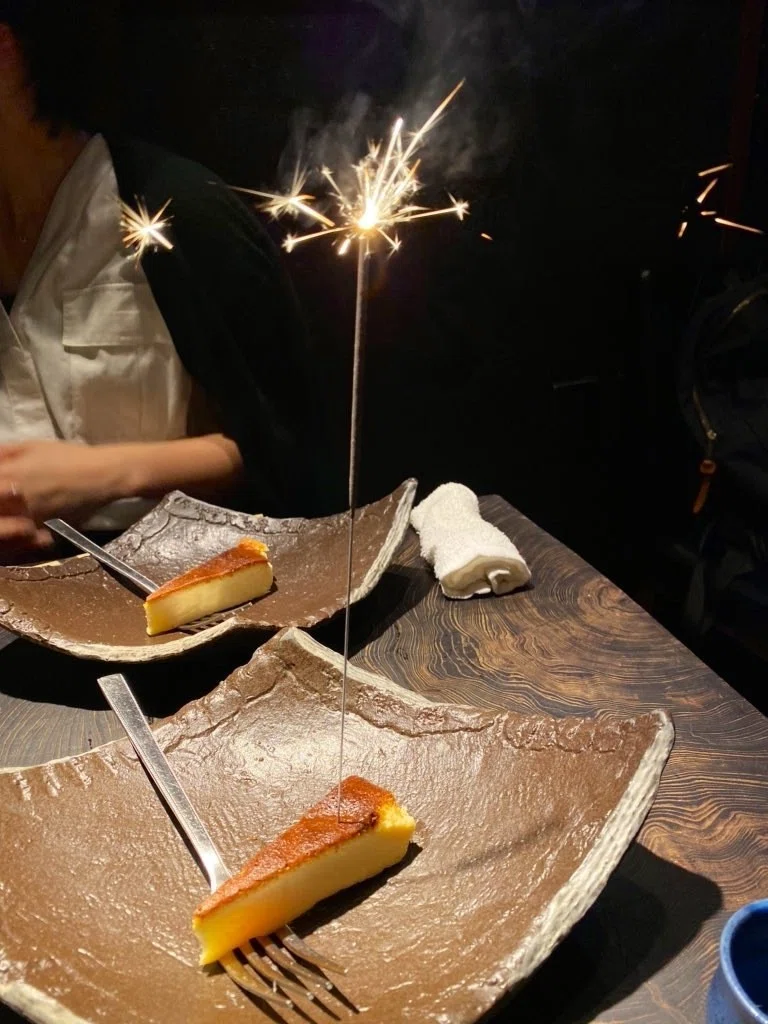 後輩とご飯に 私が予約したお店なのに サプライズ仕掛ける後輩よ かわいいかわいい妹分です ありがとう 明日は会社 行くか迷うなぁ Yanagi Note