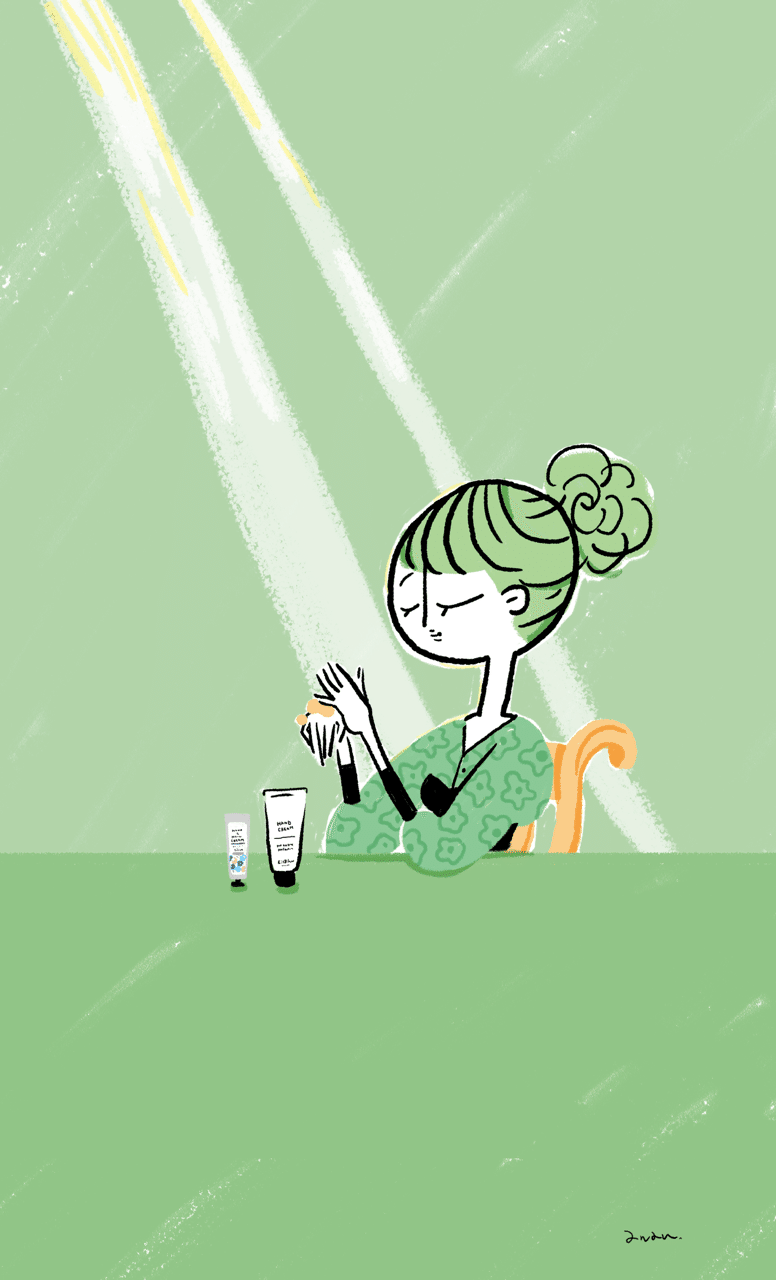 肌弱さん ハンドクリーム見つけましたよ あなんよーこ イラストレーター Note