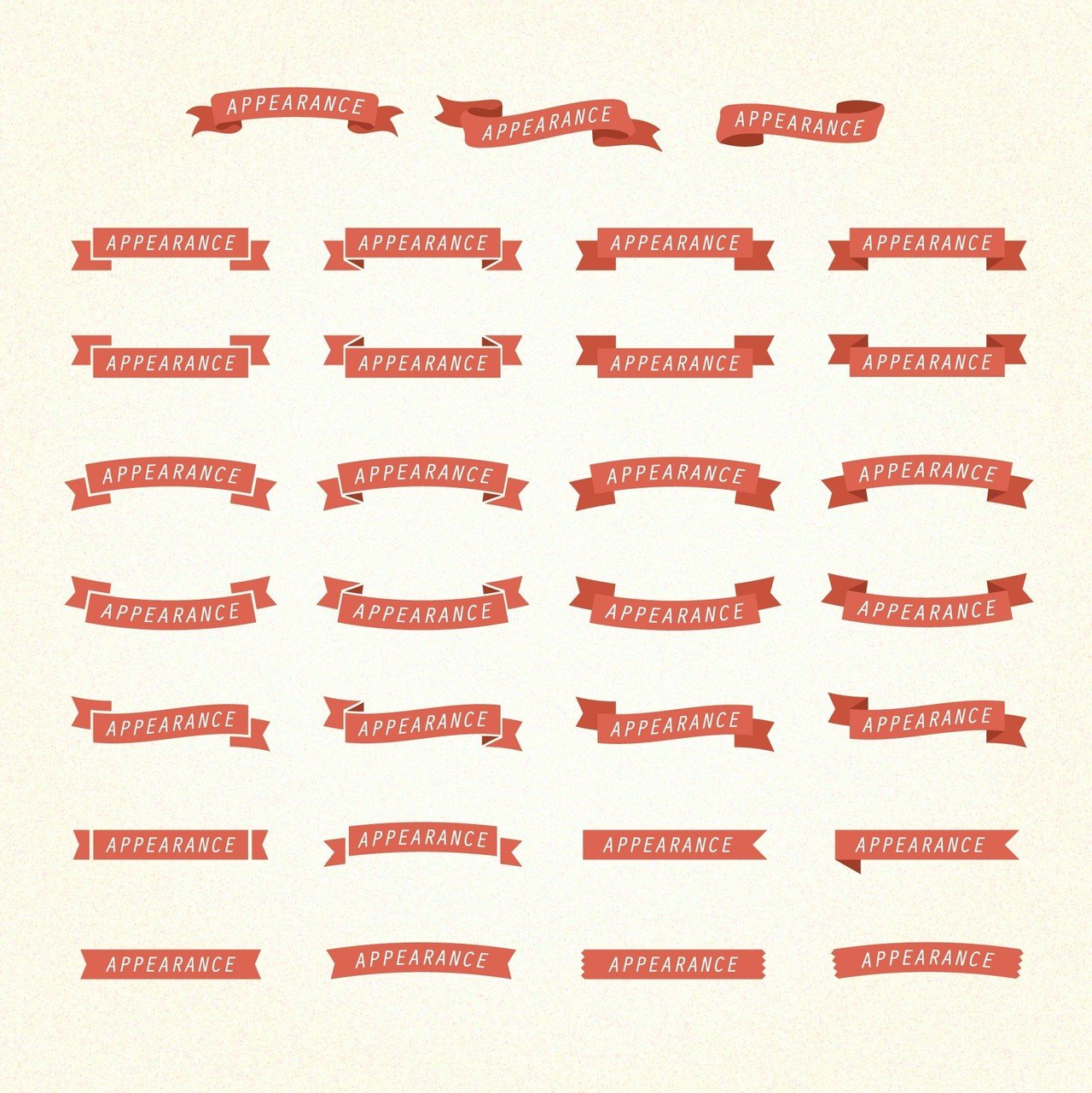 テキスト追従アピアランスリボンセット イラレ職人 コロ Note テキスト追従アピアランスリボンセット イラレ職人 コロ Note