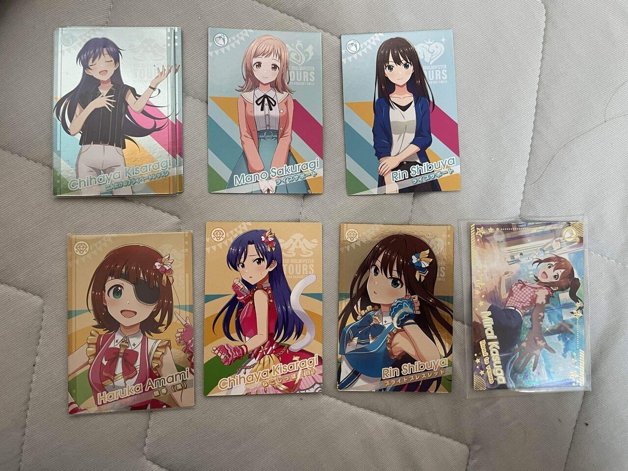 アイドルマスター　全員集合　ロケテスト専用カード アイドルマスターツアーズ ロケテストレポ｜カンナヅキ石水